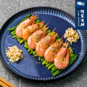 【阿家海鮮】女神牌北極熟甜蝦(1KG±10%)